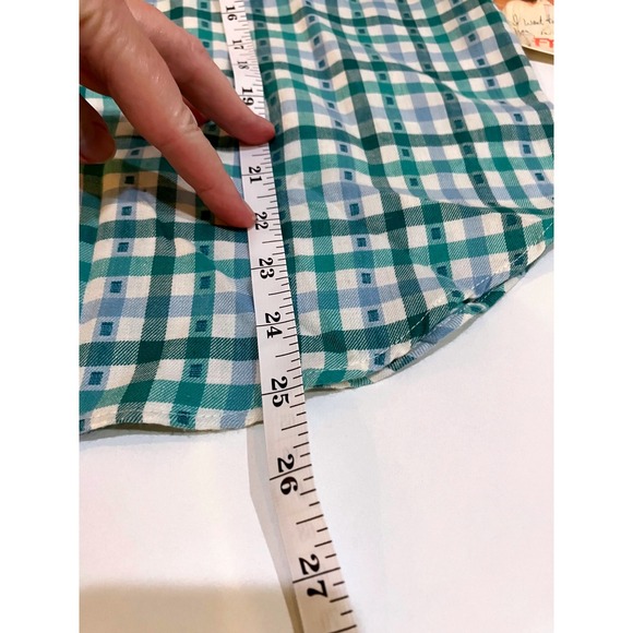 Rare NWT 1980s Deadstock Cheryl Tiegs Button-Down Shirt Size 10 Sears Made USA - Picture 12 of 12